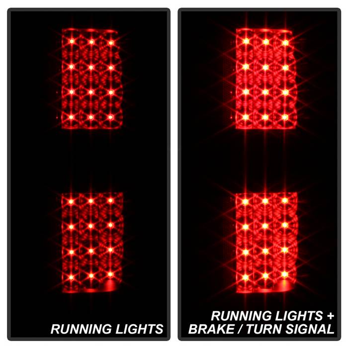 SPYDER Xtune Ford F150 09-14 LED Tail Lights Black Smoke ALT-JH-FF15009-LED-BSM 9025655
