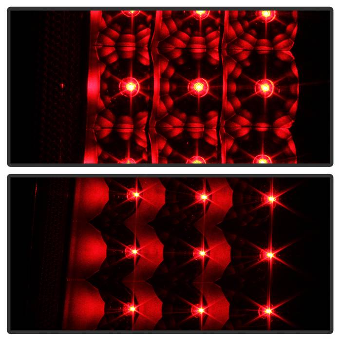 SPYDER Xtune Ford F150 09-14 LED Tail Lights Black Smoke ALT-JH-FF15009-LED-BSM 9025655