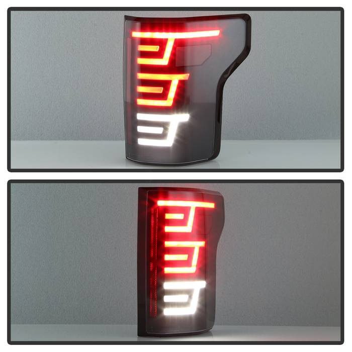 SPYDER xTune 15-17 Ford F-150 (w/Blind Spot Sensor) LED Tail Lights - Black (ALT-JH-FF15015-LBLED-BK) 9043147