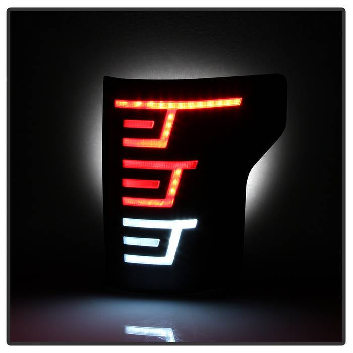 SPYDER xTune 15-17 Ford F-150 (w/o Blind Spot Sensor) LED Tail Lights - Blk Smk (ALT-JH-FF15015-LBLED-BSM) 9043154