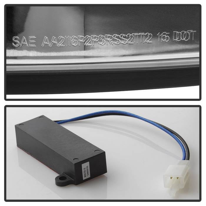 SPYDER xTune 15-17 Ford F-150 (w/Blind Spot Sensor) LED Tail Lights - Chrome (ALT-JH-FF15015-LBLED-C) 9043161