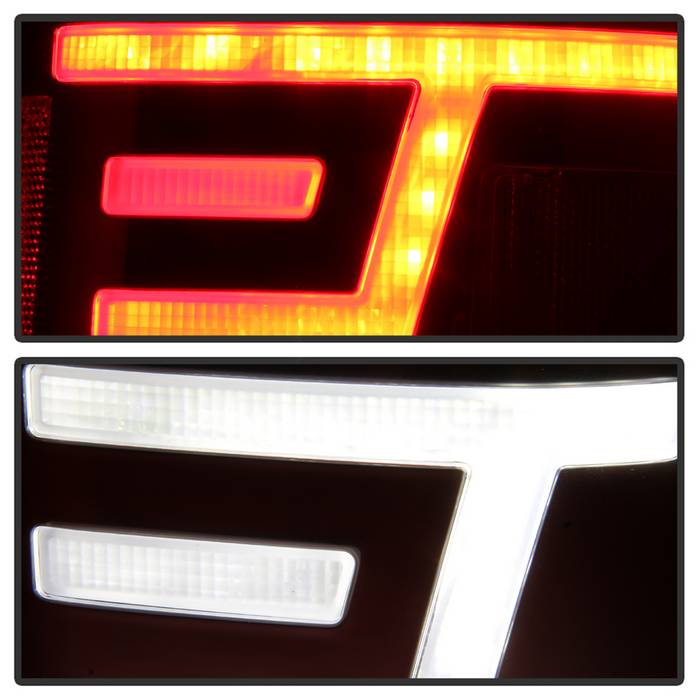 SPYDER xTune 15-17 Ford F-150 (w/Blind Spot Sensor) LED Tail Lights - Chrome (ALT-JH-FF15015-LBLED-C) 9043161
