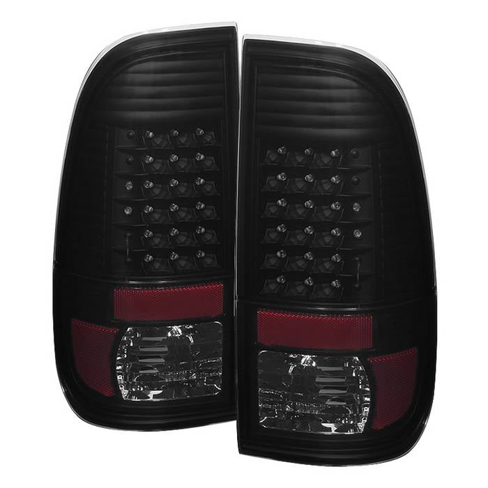 SPYDER Xtune Ford F250/350/450/550 Super Duty 99-07 LED Tail Lights Black Smoke ALT-JH-FF15097-LED-BKSM 9027642