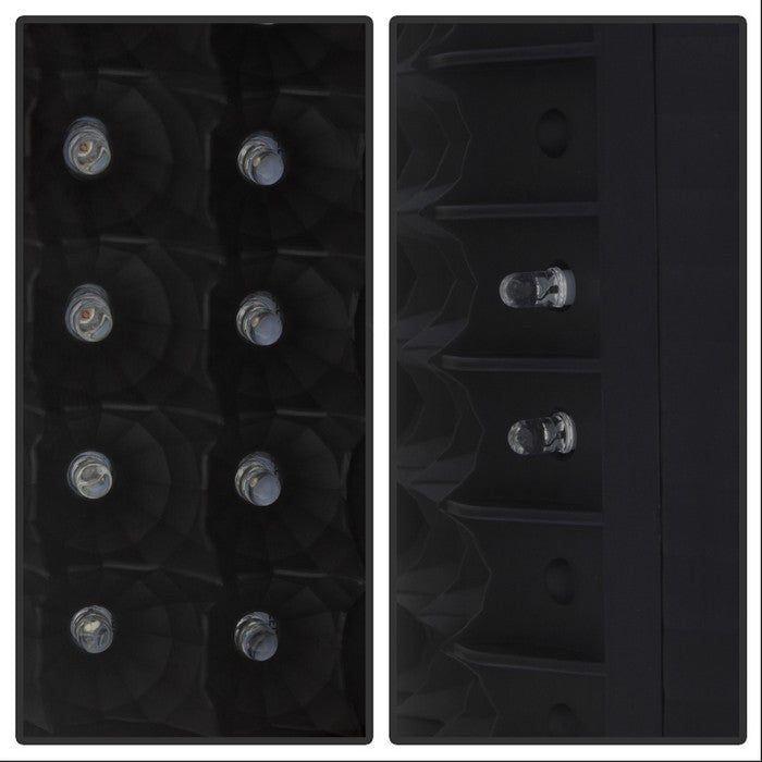 SPYDER Xtune Ford F150 Styleside 97-03 / F250/350/450/550 99-07 LED Tail Lights Black ALT-JH-FF15097-LED-BK 9027635