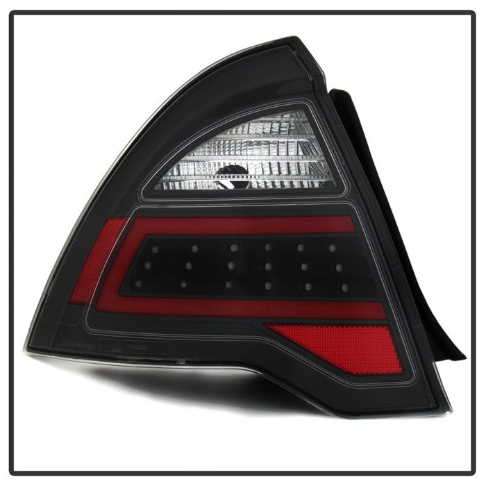 SPYDER xTune 10-12 Ford Fusion Light Bar LED Tail Lights - Black (ALT-JH-FFU10-LBLED-BK) 9041655