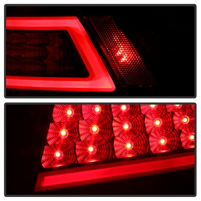 SPYDER xTune 10-12 Ford Fusion Light Bar LED Tail Lights - Black (ALT-JH-FFU10-LBLED-BK) 9041655