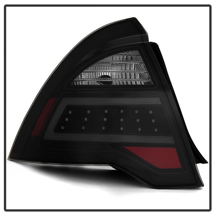 SPYDER xTune 10-12 Ford Fusion Light Bar LED Tail Lights - Black Smoked (ALT-JH-FFU10-LBLED-BSM) 9041662