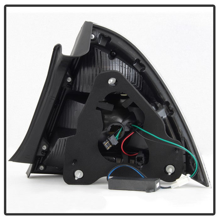 SPYDER xTune 10-12 Ford Fusion Light Bar LED Tail Lights - Black Smoked (ALT-JH-FFU10-LBLED-BSM) 9041662
