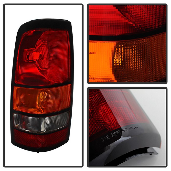 SPYDER Xtune GMC Sierra 1500 2500 3500 Fleetside 04-06 Tail Lights OEM ALT-JH-GS04-OE-RAC 9028915