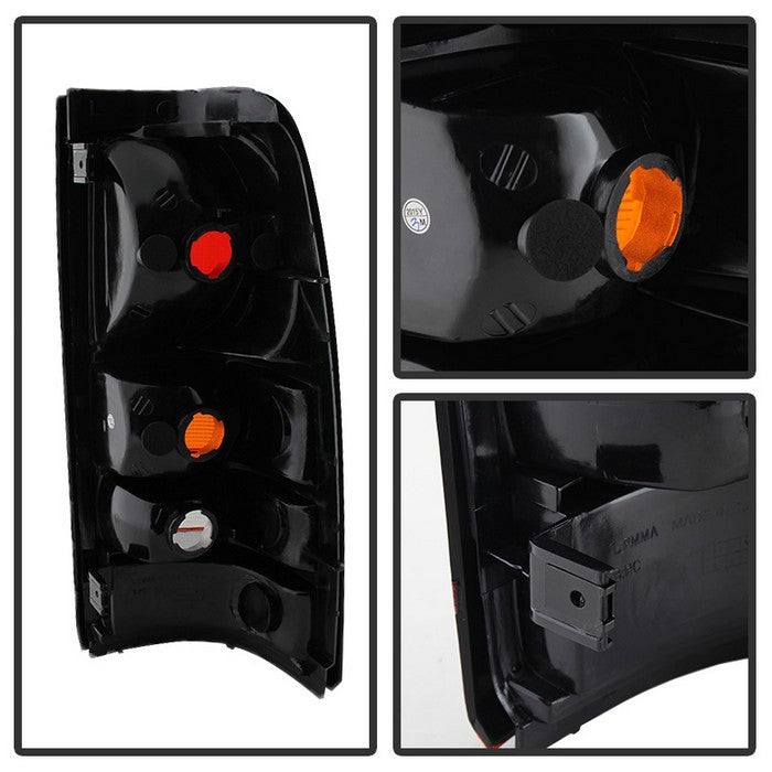 SPYDER Xtune GMC Sierra 1500 2500 3500 Fleetside 04-06 Tail Lights OEM ALT-JH-GS04-OE-RAC 9028915