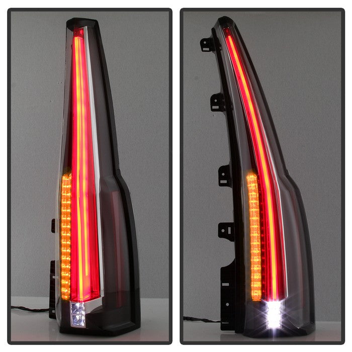 SPYDER xTune GMC Yukon 15-17 LED Tail Lights (Escalade Style) - Black ALT-JH-GY15-2IN1LED-BK 9039775