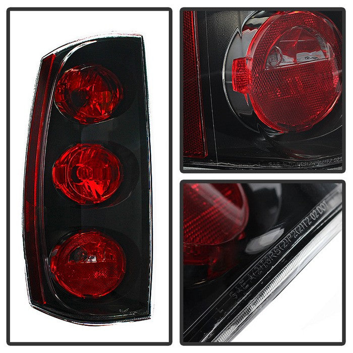 SPYDER Xtune GMC Yukon Xl Denali/ Yukon Denali 2007-2014 Tail Lights OEM ALT-JH-GYD-OE-RBK 9029851