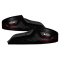 SPYDER xTune 03-05 Infiniti G35 Coupe Tail Lights LED Light Tube Style Black Smoked ALT-JH-IG3503-LEDLB-BSM 9037702