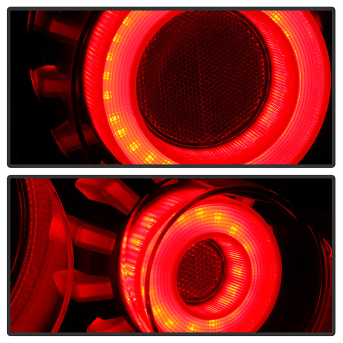 SPYDER xTune 08-13 Infiniti G37 Coupe LED Tube Style Tail Lights - Black (ALT-JH-IG37-2D-LBLED-BK) 9048562