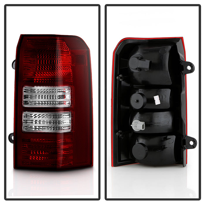 SPYDER Xtune Jeep Patriot 08-13 OEM Tail Lights -Red Smoked ALT-JH-JPA08-OE-RSM 9031694