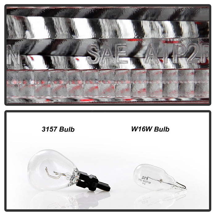 SPYDER Xtune Jeep Patriot 08-13 OEM Tail Lights -Red Smoked ALT-JH-JPA08-OE-RSM 9031694