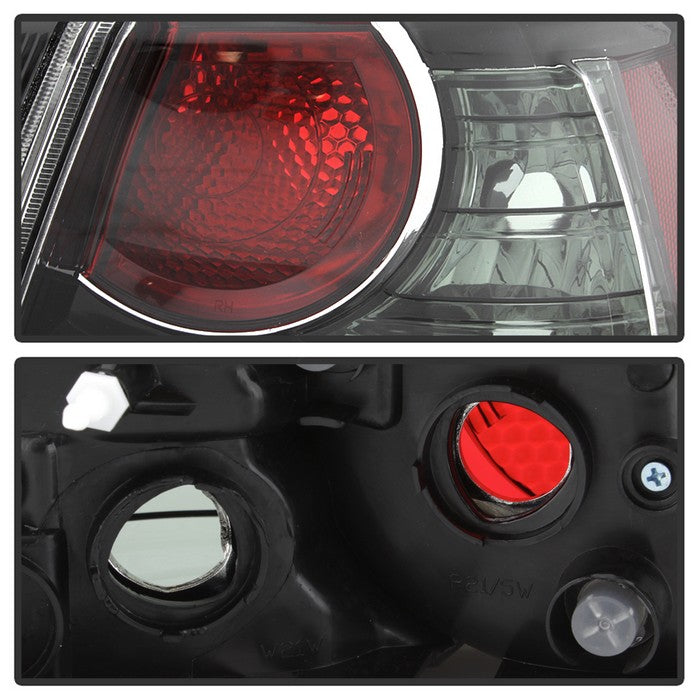 SPYDER xTune 08-15 Mitsubishi Lancer OE Style Tail Lights - Black Smoke ALT-JH-MLEVO08-BSM 9938771