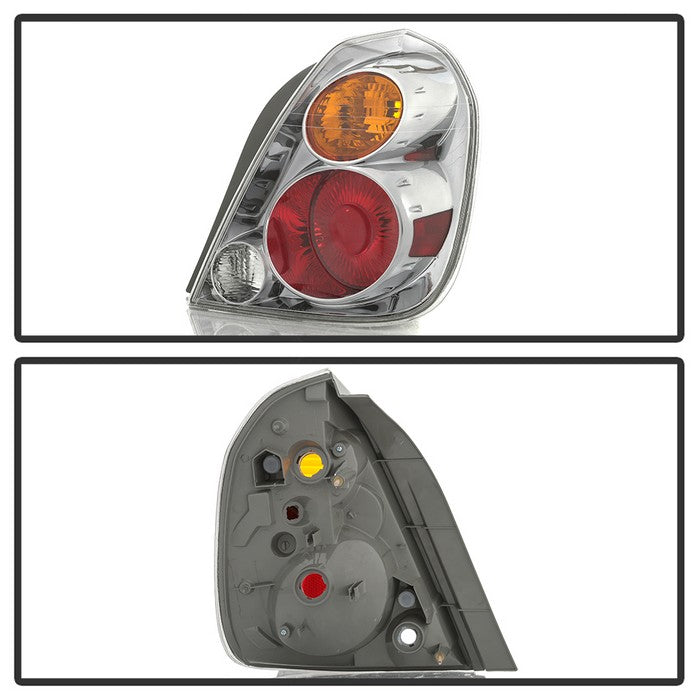 SPYDER xTune 02-04 Nissan Altima Passenger Side Tail Lights - OEM Right ALT-JH-NA02-OE-R 9938726