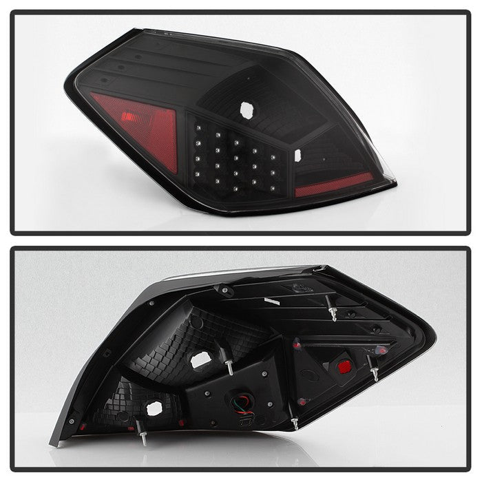 SPYDER xTune Nissan Altima 07-12 Sedan LED Tail Lights - Black ALT-JH-NA07-4D-LED-BK 9039492