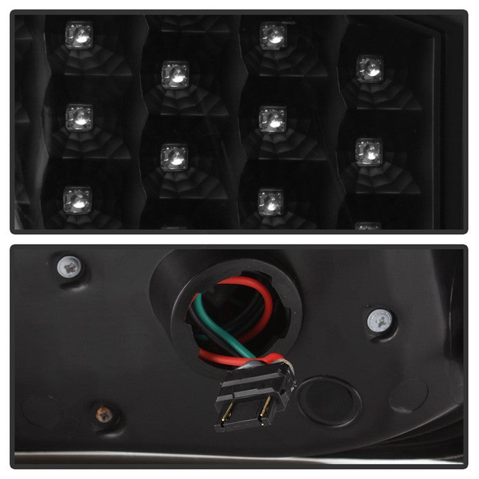 SPYDER xTune Nissan Altima 07-12 Sedan LED Tail Lights - Black ALT-JH-NA07-4D-LED-BK 9039492