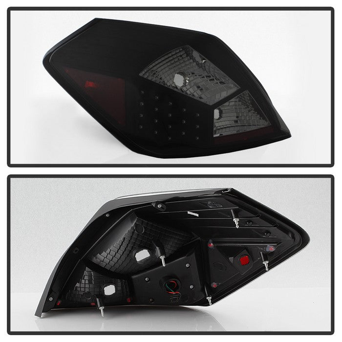 SPYDER xTune Nissan Altima 07-12 Sedan LED Tail Lights - Black Smoked ALT-JH-NA07-4D-LED-BSM 9039508