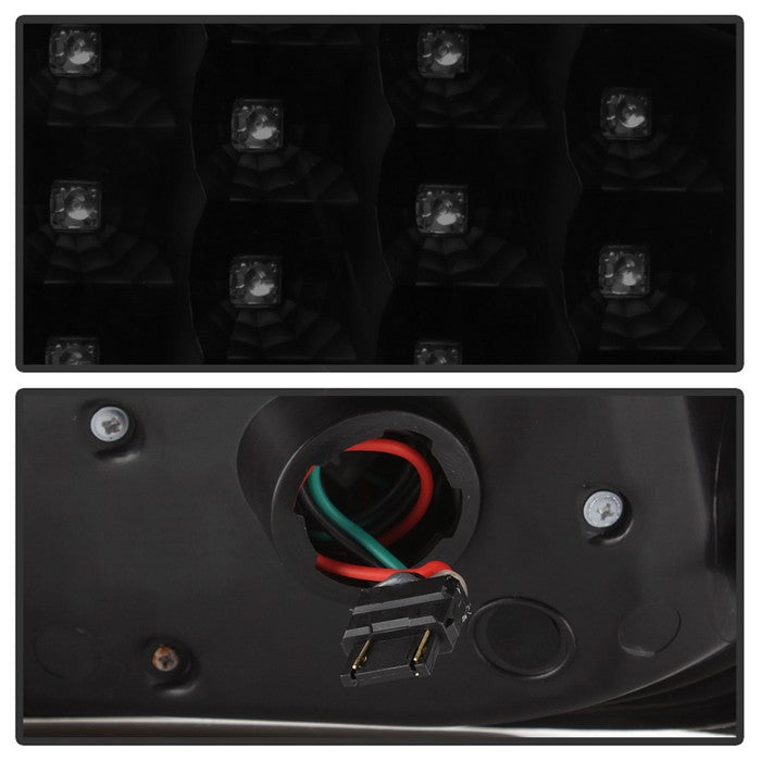 SPYDER xTune Nissan Altima 07-12 Sedan LED Tail Lights - Black Smoked ALT-JH-NA07-4D-LED-BSM 9039508