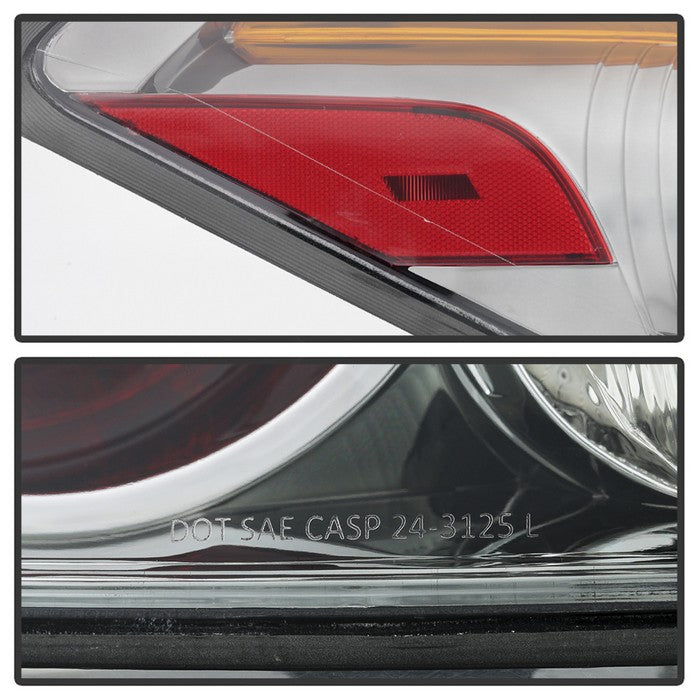 SPYDER Xtune Nissan Altima Sedan & Hybrid 07-12 Driver Side Tail Lights - OEM Left ALT-JH-NA07-4D-OE-L 9032059