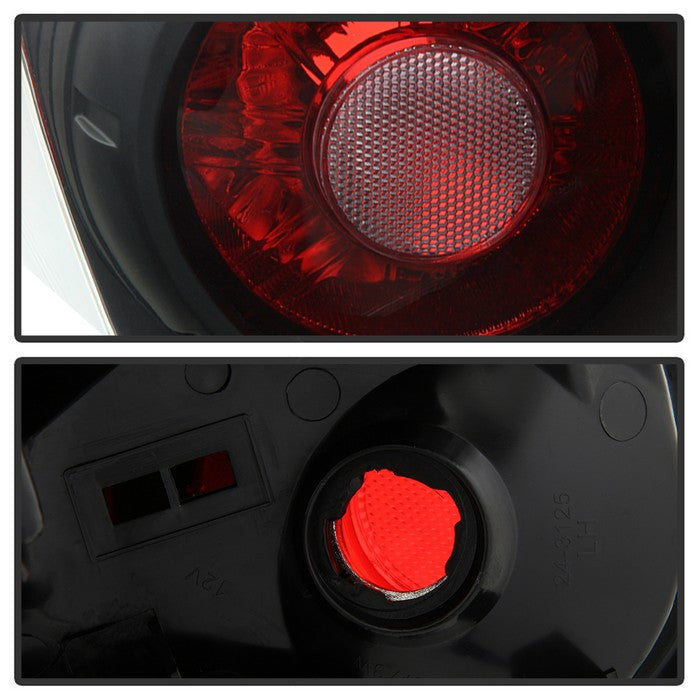 SPYDER xTune Nissan Altima 07-12 4Dr Smoke Signal Tail Lights - OEM Black ALT-JH-NA07-4D-SSM-BK 9937521