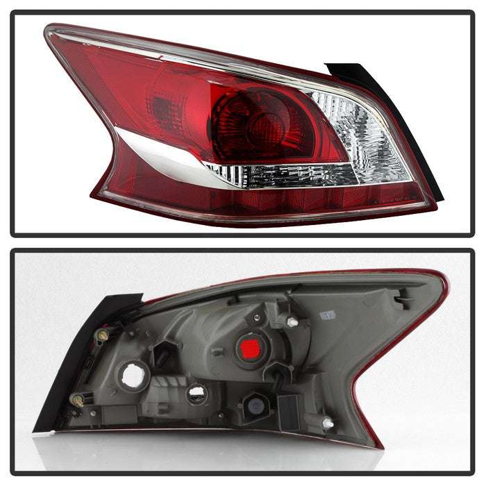 SPYDER xTune Nissan Altima 13-15 Driver Side Tail Lights - OEM Left ALT-JH-NA13-4D-OE-L 9938559
