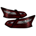 SPYDER xTune 16-18 Nissan Altima 4DR OEM Tail Light - Red Smoke (ALT-JH-NA16-4D-RSM) 9943041