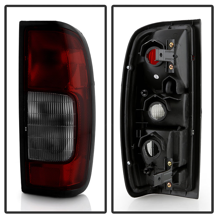 SPYDER Xtune Nissan Frontier 00-04 OEM Style Tail Lights Red Smoked ALT-JH-NF00-OE-RSM 9033223