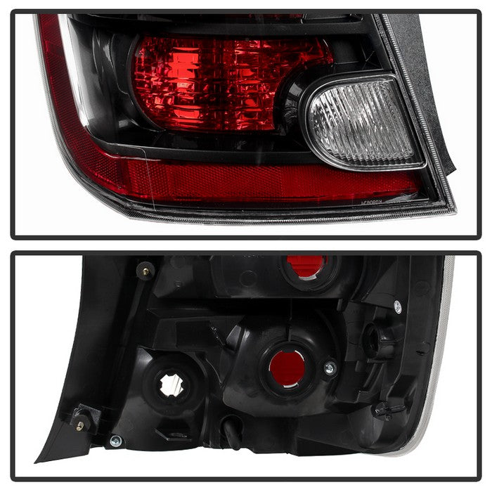 SPYDER Xtune Nissan Sentra 2.5L Se-R 07-09 Driver Side Tail Lights - OEM Left ALT-JH-NS07-OE-BK-L 9032479