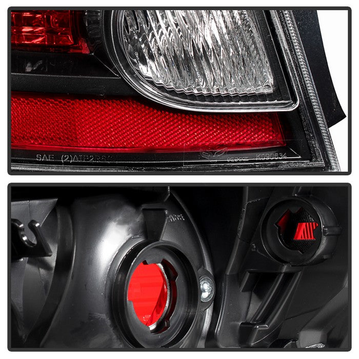 SPYDER Xtune Nissan Sentra 2.5L Se-R 07-09 Driver Side Tail Lights - OEM Left ALT-JH-NS07-OE-BK-L 9032479