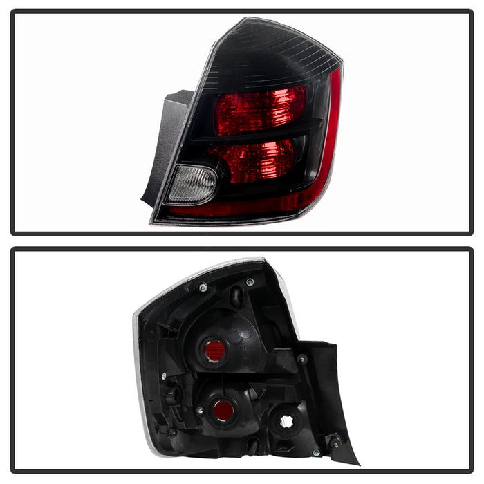 SPYDER Xtune Nissan Sentra 2.5L Se-R Passenger Side Tail Lights - OEM Right ALT-JH-NS07-OE-BK-R 9032486