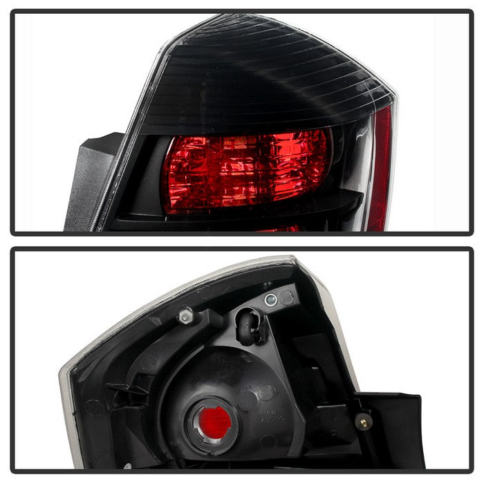 SPYDER Xtune Nissan Sentra 2.5L Se-R Passenger Side Tail Lights - OEM Right ALT-JH-NS07-OE-BK-R 9032486