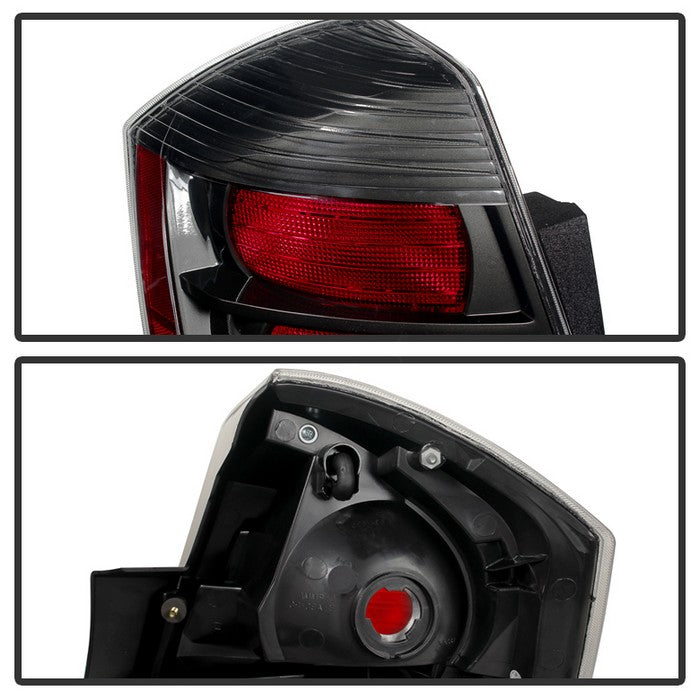 SPYDER Xtune Nissan Sentra Sr/Se-R 2010-2012 Driver Side Tail Lights - OEM Left ALT-JH-NS10-OE-BK-L 9032516