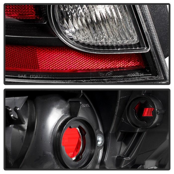 SPYDER Xtune Nissan Sentra Sr/Se-R 2010-2012 Driver Side Tail Lights - OEM Left ALT-JH-NS10-OE-BK-L 9032516