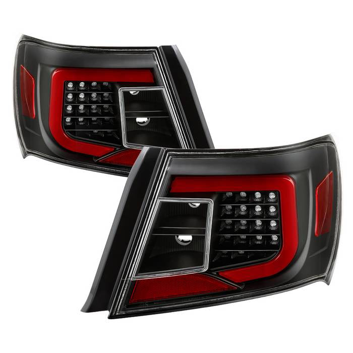 SPYDER xTune Subaru Impreza WRX 08-14 LED Tail Lights - Black ALT-JH-SIWRX08-LBLED-BK 9045400