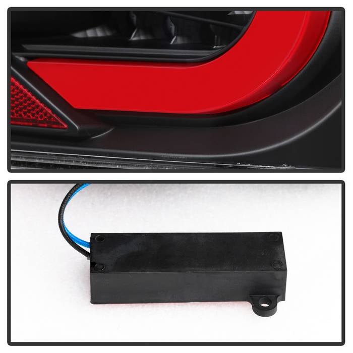 SPYDER xTune Subaru Impreza WRX 08-14 LED Tail Lights - Black ALT-JH-SIWRX08-LBLED-BK 9045400
