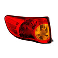 SPYDER Xtune Toyota Corolla 2009-2010 Driver Side Outer Tail Lights - OEM Left ALT-JH-TCO09-OE-OL 9032097