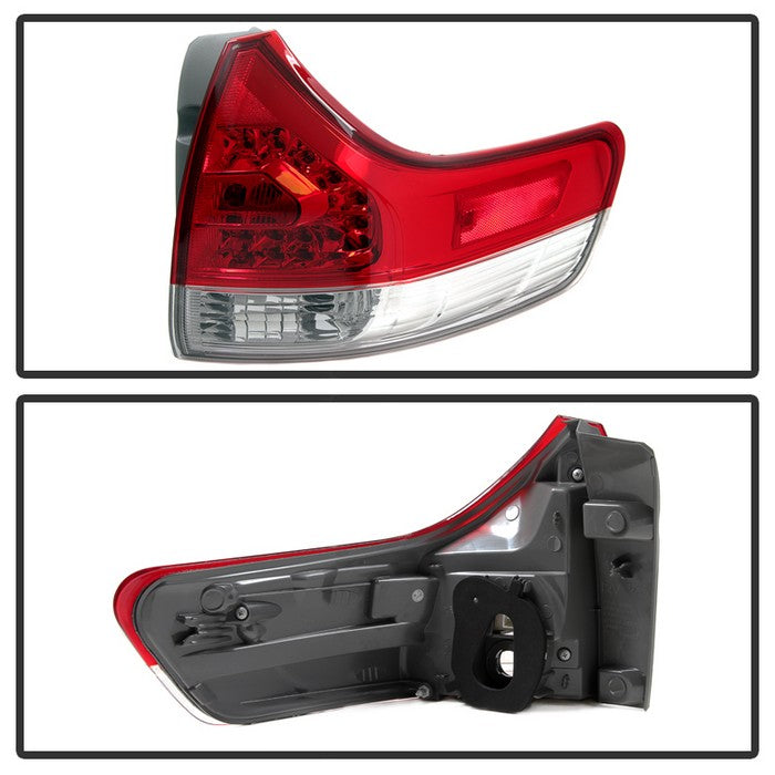 SPYDER Xtune Toyota Sienna 11-13 Passenger Side Outer Tail Lights - OEM Right ALT-JH-TSIE11-OE-OR 9031359