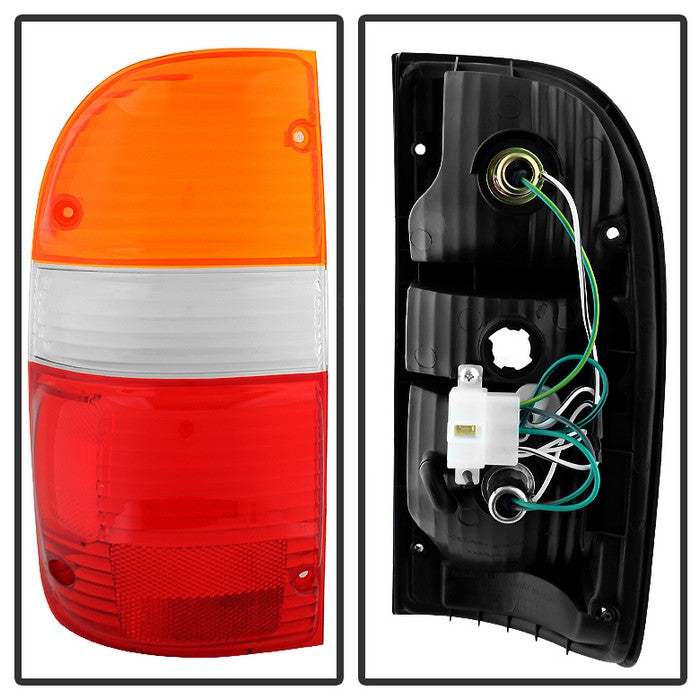 SPYDER Xtune Toyota Tacoma 01-04 Driver Side Tail Lights - OEM Left ALT-JH-TTA01-OE-L 9034244