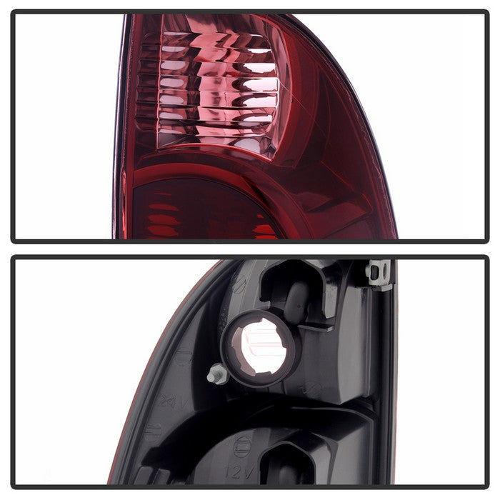 SPYDER Xtune Toyota Tacoma 05-08 OEM Style Tail Lights Red Smoked ALT-JH-TTA05-OE-RSM 9034275