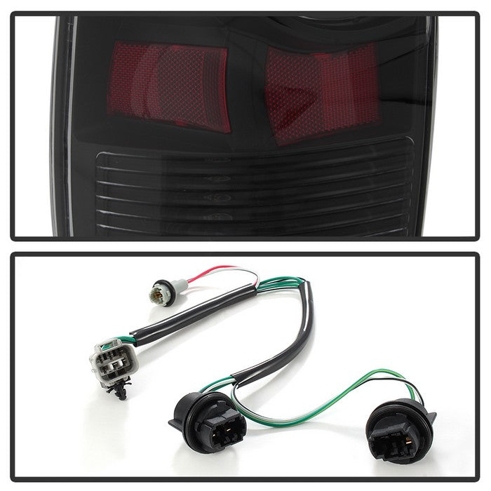 SPYDER xTune  Toyota Tacoma 09-15 OEM LED Style Tail Lights - Black ALT-JH-TTA09-OE-BK 9039515