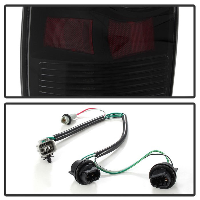SPYDER xTune Toyota Tacoma 09-15 OEM LED Style Tail Lights - Black Smoked ALT-JH-TTA09-OE-BSM 9039522
