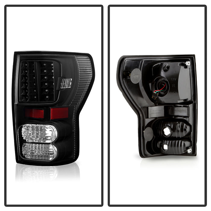 SPYDER Xtune Toyota Tundra 07-13 LED Tail Lights Black ALT-JH-TTU07-LED-BK 5070883