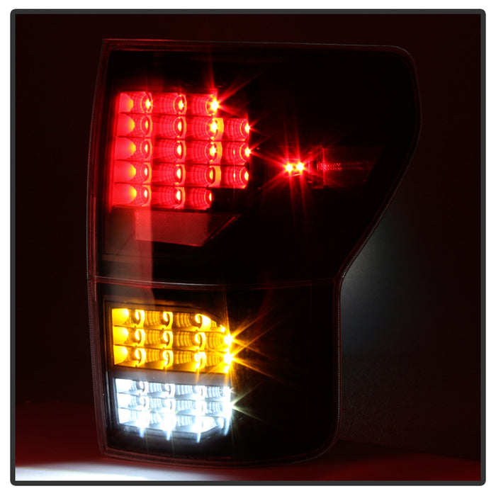 SPYDER Xtune Toyota Tundra 07-13 LED Tail Lights Black Smoked ALT-JH-TTU07-LED-G2-BSM 9034473
