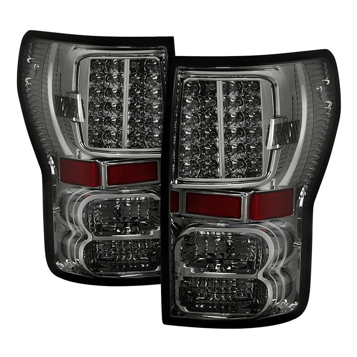 SPYDER Xtune Toyota Tundra 07-13 LED Tail Lights Smoke ALT-JH-TTU07-LED-SM 5070890