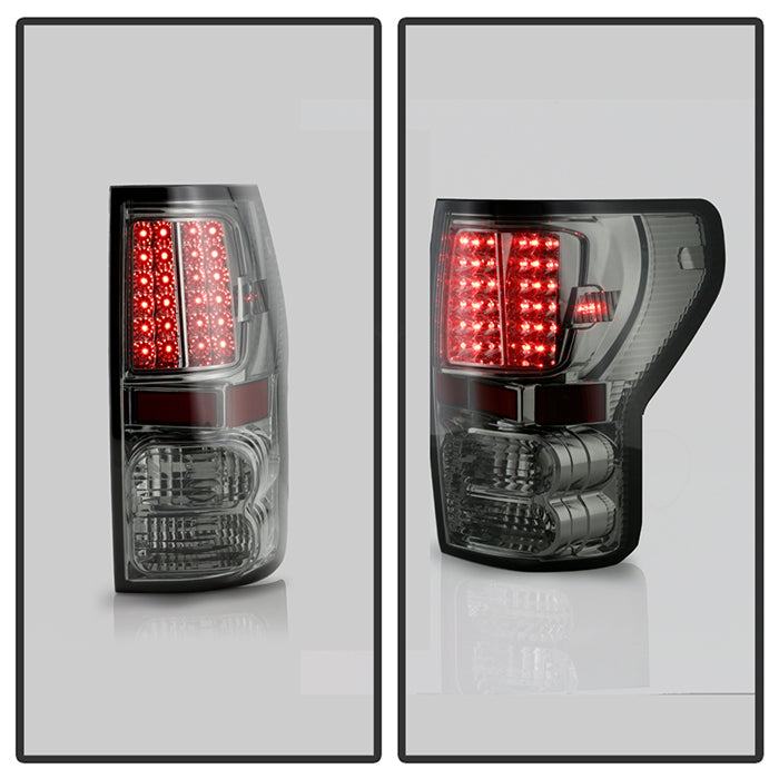 SPYDER Xtune Toyota Tundra 07-13 LED Tail Lights Smoke ALT-JH-TTU07-LED-SM 5070890