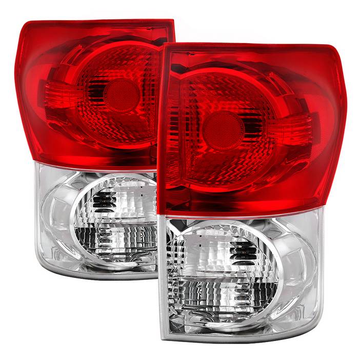 SPYDER xTune 07-09 Toyota Tundra Tail Lights - OEM Style (ALT-JH-TTU07-OE-RC) 9040627